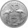 Bahamas 2 Dollars 1972 - Scharlachflamingos - Silber