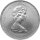 Bahamas 2 Dollars 1972 - Scharlachflamingos - Silber