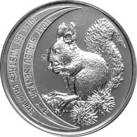 Andorra 10 Diners 1992 - Wildtiere "Eurasisches...