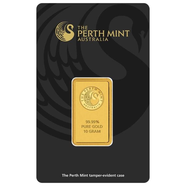10 Gramm Goldbarren Perth Mint | Neuware LBMA