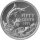 Bahamas 50 Cents 1971 - Blauer Marlin - Silber