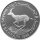 Bahrain 5 Dinars 1986 - 25 Jahre WWF "Sandgazelle" - Silber PP