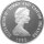 Turks & Caicos 1 Crown 1988 - Felsenleguan - Silber PP