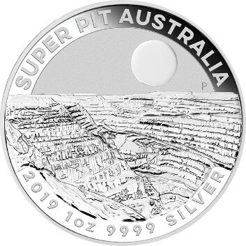 Australien Super Pit 2019 1 oz Silber