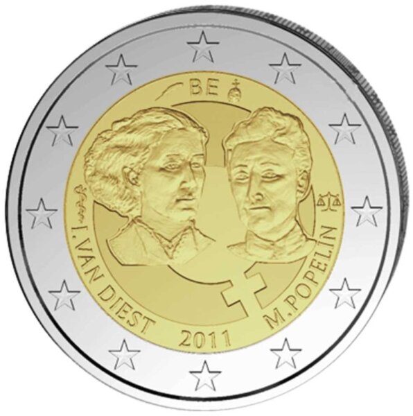 Belgien 2 Euro 2011 "Internationaler Frauentag"