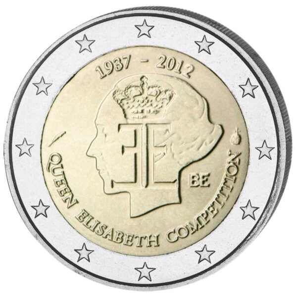 Belgien 2 Euro 2012 "Musik Wettbewerb"