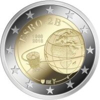 Belgien 2 Euro 2018 "ESRO-2B Satellit"