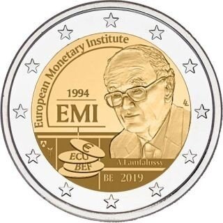 Belgien 2 Euro 2019 "EMI Europäisches Währungsinstitut"