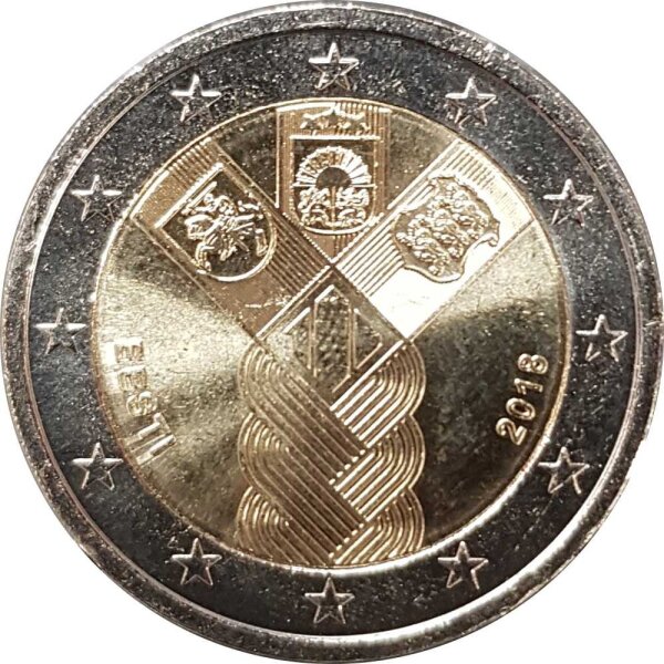 Estland 2 Euro 2018 "Baltische Unabhängigkeit"