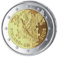 Finnland 2 Euro 2005 "Vereinte Nationen"