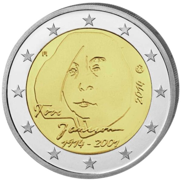 Finnland 2 Euro 2014 "Tove Jansson"