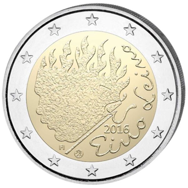 Finnland 2 Euro 2016 "Eino Leino"