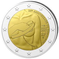 Frankreich 2 Euro 2017 "Brustkrebs"