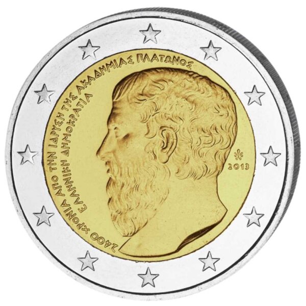 Griechenland 2 Euro 2013 "Platonische Akademie"