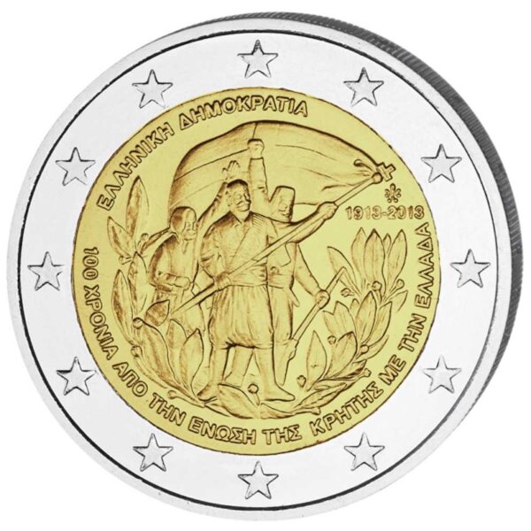 Griechenland 2 Euro 2013 "Beitritt Kreta"