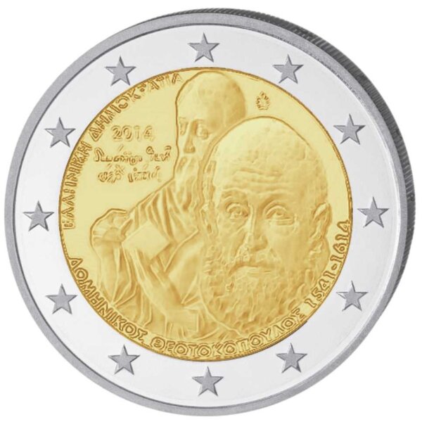 Griechenland 2 Euro 2014 "El Greco"