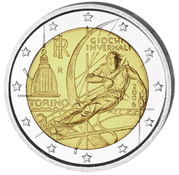 Italien 2 Euro 2006 "XX. Olympische Winterspiele"
