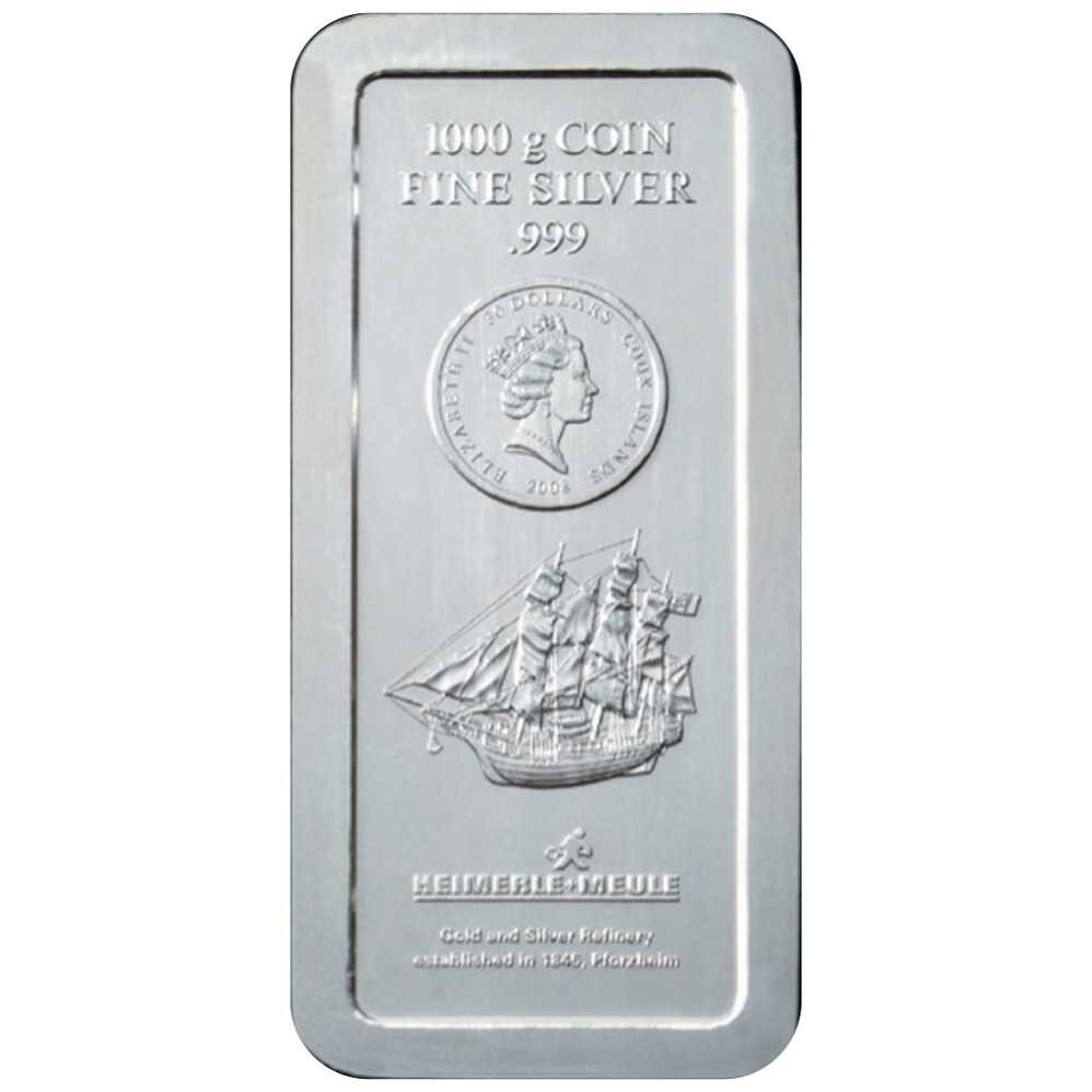 1000 Gramm Münzbarren Silber