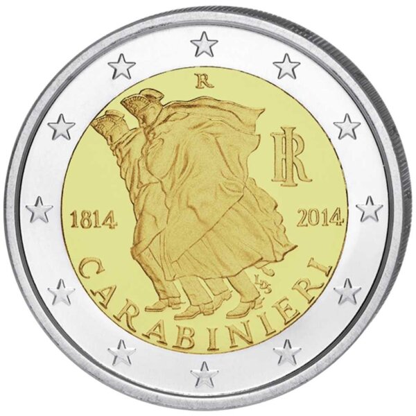 Italien 2 Euro 2014 "Carabinieri"