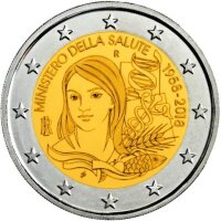Italien 2 Euro 2018 "Gesundheitsministerium"