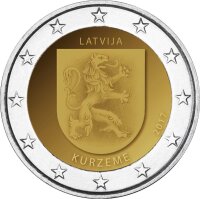 Lettland 2 Euro 2017 "Kurzeme"