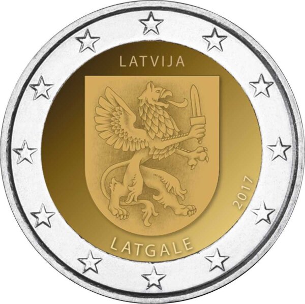 Lettland 2 Euro 2017 "Latgale"