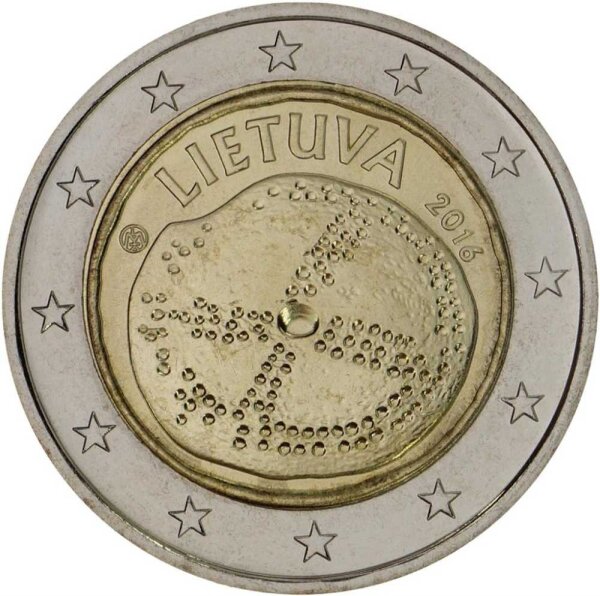 Litauen 2 Euro 2016 "Baltische Kultur"