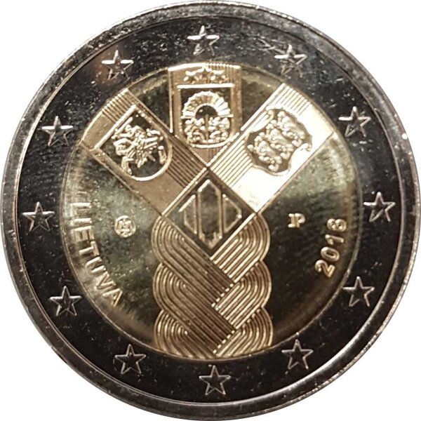 Litauen 2 Euro 2018 "Baltische Unabhängigkeit"