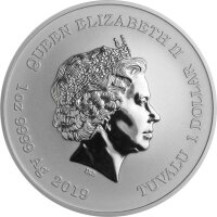 Tuvalu Piratenschiffe 1. Ausgabe 2019 Annes Revenge 1 oz Silber