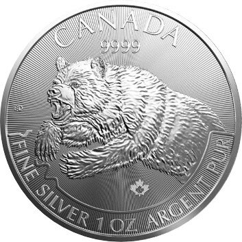 Kanada Predator 2019 Grizzly 1 oz Silber