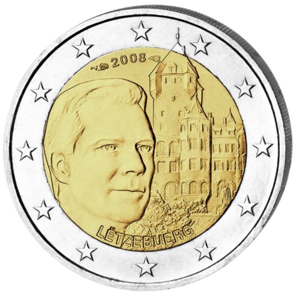 Luxemburg 2 Euro 2008 "Château de Berg"