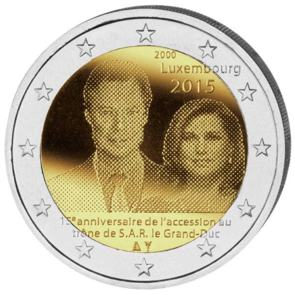 Luxemburg 2 Euro 2015 "Großherzog Henri"