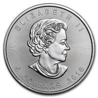 Kanada Maple Leaf 2016 1 oz Silber F15