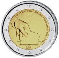 Malta 2 Euro 2011 "Wahl 1849"