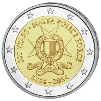 Malta 2 Euro 2014 "Maltesische Polizei"