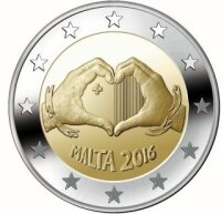Malta 2 Euro 2016  "Liebe - Von Kindern mit...