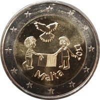 Malta 2 Euro 2017 "Frieden - Von Kindern mit...