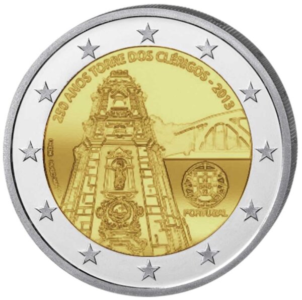 Portugal 2 Euro 2013 "Clérigos Kirche"