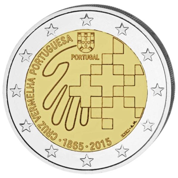 Portugal 2 Euro 2015 "Rotes Kreuz"