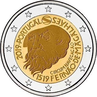 Portugal 2 Euro 2019 "Magellan Weltumsegelung"