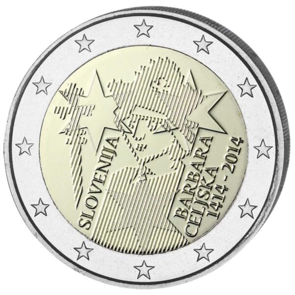 Slowenien 2 Euro 2014 "Barbara Celjska"