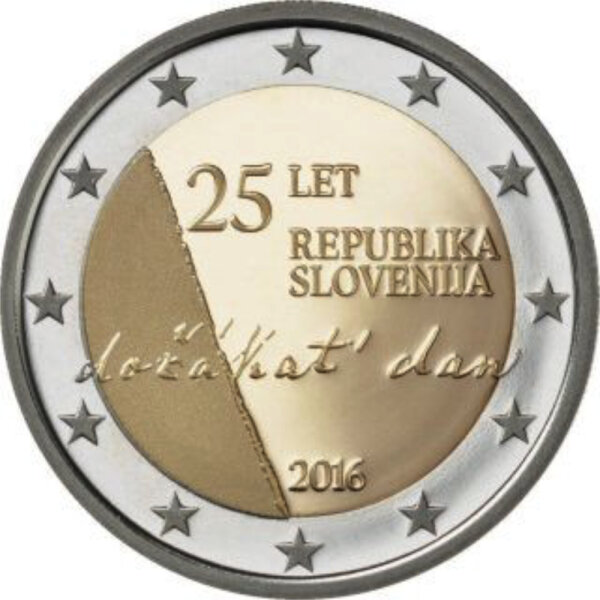 Slowenien 2 Euro 2016 "25 Jahre Unabhängigkeit"