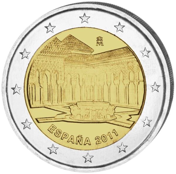 Spanien 2 Euro 2011 "Granada"
