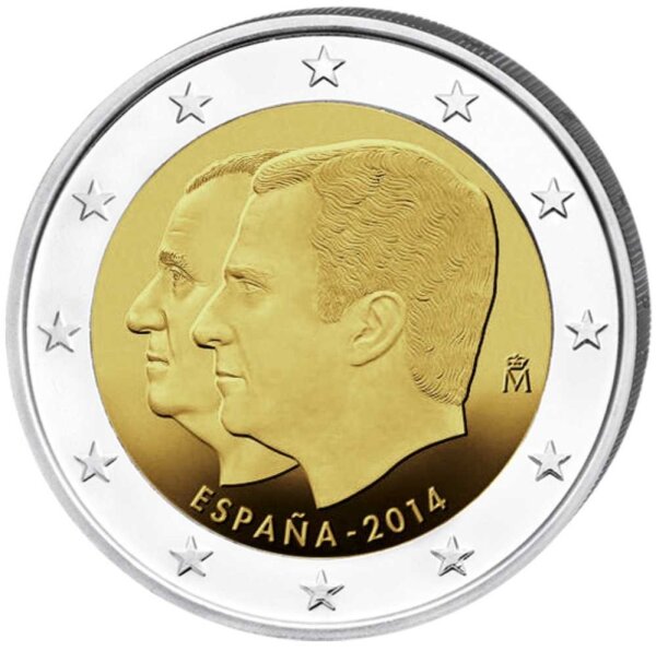 Spanien 2 Euro 2014 "Proklamation von König Felipe VI"