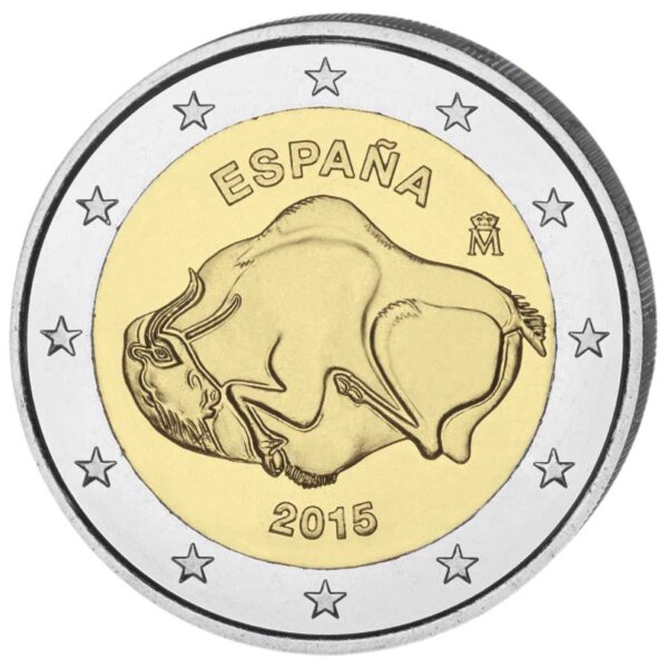 Spanien 2 Euro 2015 "Höhlen von Altamira"