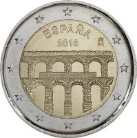 Spanien 2 Euro 2016 "Aquädukt von Segovia"