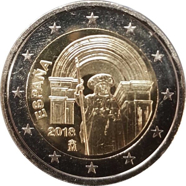 Spanien 2 Euro 2018 "Santiago de Compostela"