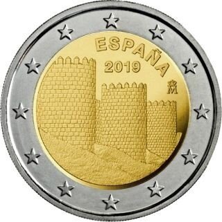 Spanien 2 Euro 2019 "Altstadt von Avila"