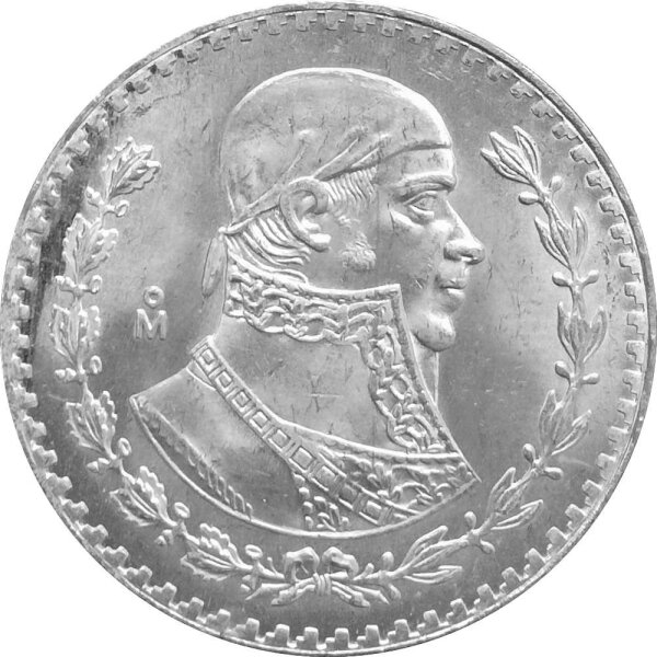 Mexiko 1 Peso Jose M. M. Pavon 1957 - 1967 Silber