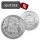Mexiko 1 Peso Jose M. M. Pavon 1957 - 1967 10 Stück 100/1000 Silber